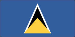 Flag of Saint Lucia